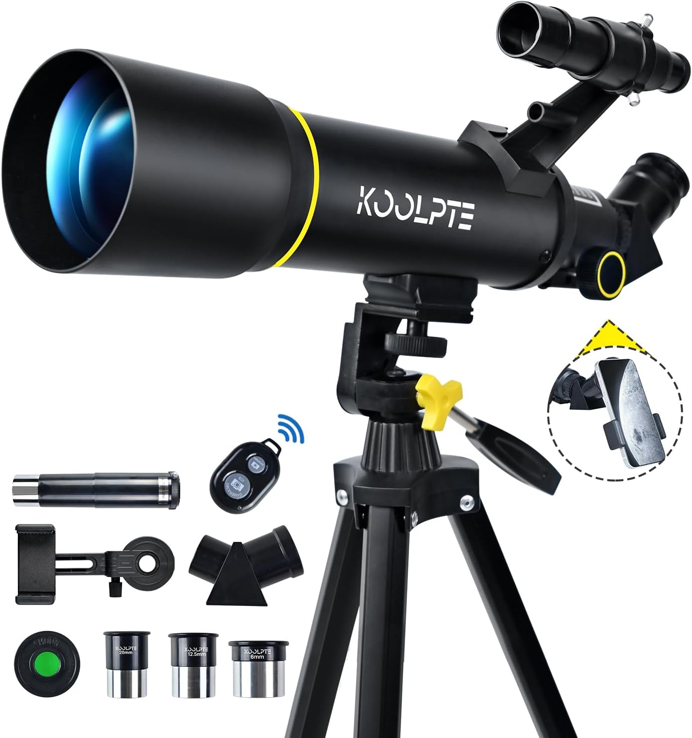 Telescope 70mm / 400mm with Phone Adapter